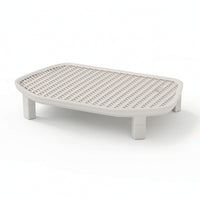 Cat Litter Sifting Platform Removable Litter Tray with Sifting System Hollow