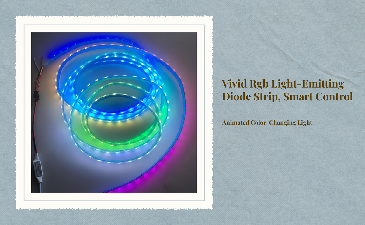 Waterproof RGB 5050 LED Strip, App Control