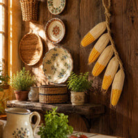 Corn Hanging Decoration Lifelike Hanging Corn String Decor Reusable for Home