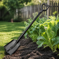 Sifting Resistant Perforated Heavy Duty Spades for Farmers, Gardeners, Farm, Garden