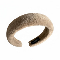 Non-slip plush headbands for women