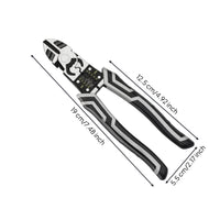 High-Hardness Wire Stripper with Crimper Non-Slip Pliers with Wire Stripper Multifunctional Multifunction Pliers Compact for Home Repairs