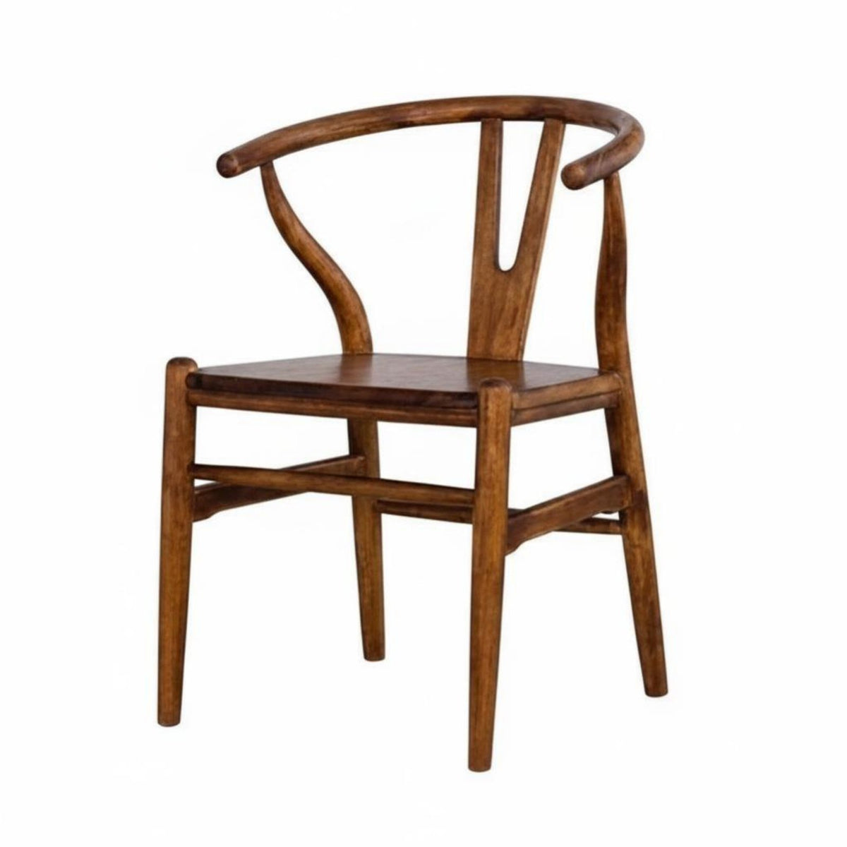 2 Pieces Minimalist Wooden Study Set Modern Design Dinette Set Strong Frame Long-Lasting Frame for Small Families