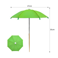 Plant Umbrella Blocking Mini Plant Umbrella Rainproof for Balcony, Gardeners