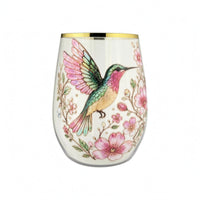 Decorative Glass Tumbler Embossed Look Drinkware Transparent