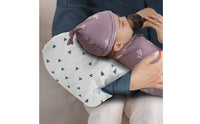 Nursing Support Pillow Thick Padded Baby Feeding Support Pillow Cotton Cover Raised Dot Texture