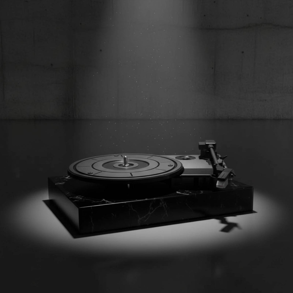 Vinyl Player Movement Auto-Return Arm 3-Speed Turntable Assembly