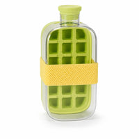 Ice Cube Mold Bottle Rectangular Drinkware Included Straw