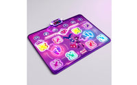Light-up Double Dance Mat Wireless Dance Mat with Bluetooth Musical Toy Adjustable Volume for Children, Toddlers, Playroom, Birthday Party