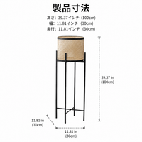 Iron Flower Stand, For Houseplants, Black, Planter Stand, Living Room, Window Side, Fits Small Spaces