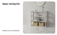 Fluted Glass Credenza Modern and fashion console table Cabinet Sliding Doors for Home Office