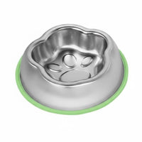 Slow Feeder Pet Bowl Easy to Clean Anti-Choke Dog Bowl Rounded Edges Stainless Steel for Dogs, Cats