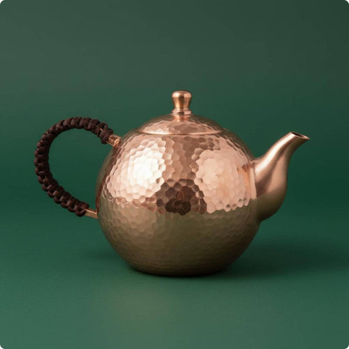 300 Ml Pure Copper Tea Kettle Copper Tea Kettle Rust-Resistant