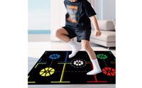 Sound Absorbing Basketball Footwork Training Mat Noise-Reducing Portable Basketball Training Mat Long-Lasting Lightweight for Beginners