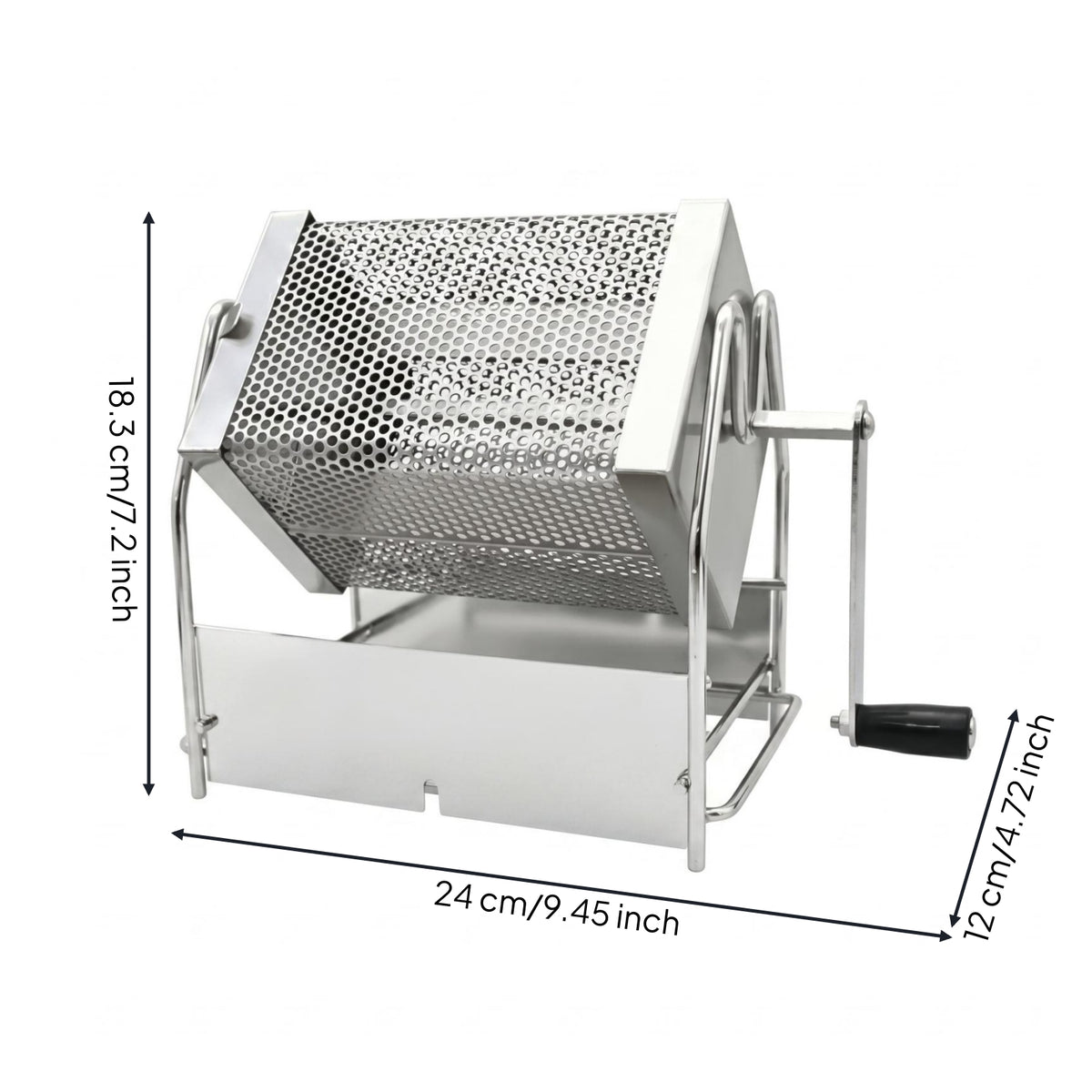 Coffee Bean Roaster Direct Fire Manual Coffee Bean Roaster for Fire