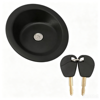 Compatible with Citroen Berlingo Peugeot Partner Fuel Tank Cap with 2 Keys 1508J5