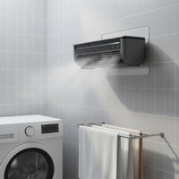 Mist Cooling Fan Rechargeable Battery Cordless Wall Fan 3 Speeds for Dormitory