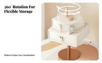 NimbusShaped Nightstand Cute Design Bedside Table Creative Look for Living Room