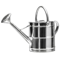 Stainless Steel Watering Can Long-Lasting Vessel Polished for Garden, Greenhouse