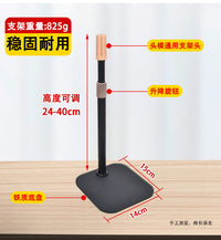 cos假发头模支架白展示假人头模型毛娘造型专用工具模特头抿嘴哥