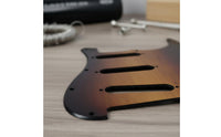 Electric Guitar Pickguard Multi-Part Set Wood Guitar Pickguard Guard Film Musical Accessory