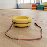 Children's Pull Cart Sense Sensory Development Shell Pull Outdoor Activity Kids Tug Car for Preschoolers, Kindergarten, Sports Day