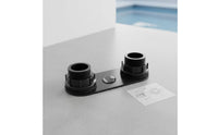 Side Outlet Fitting Threaded Connection Pool Sand Reservoir Connector Sturdy