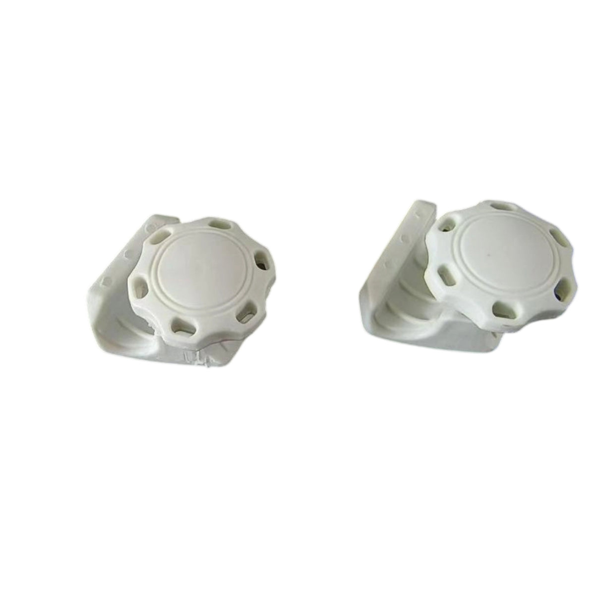 2 Pieces Compact Football Helmet Visor Clips Secure Visor Clips with Screws Long-Lasting Hardware Impact Resistant for Rugby Players