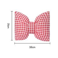 Butterfly Shaped Pillow Cute Bow Decorative Pillow Aesthetic for Sofa, Bed
