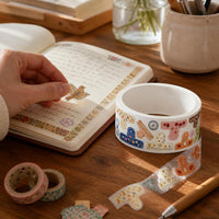 Tomato Sauce Die-Cut Washi Tape for DIY Scrapbooking and Decoration