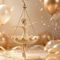 Ballet Dancer Hanging Planter Decorative Ballerina Planter Lightweight