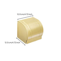 Brushed gold towel rack, no-drill