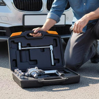 Car Tire Removal Wrench Labor-Saving Tire Iron Extra Turning Force for Travel