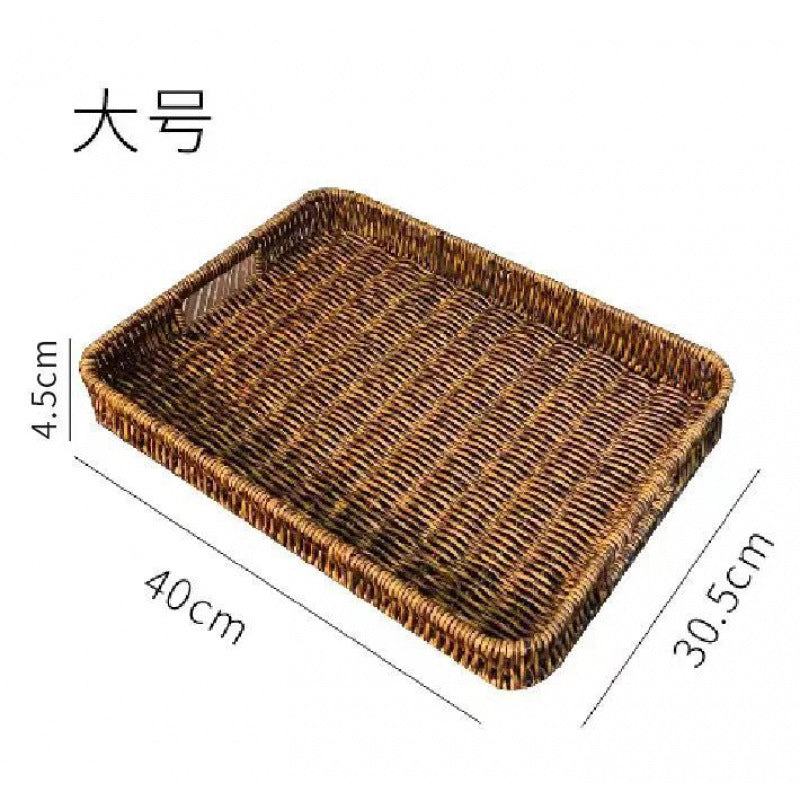 Dark Floral / Rectangle L