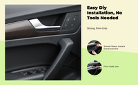 Q5L SUV Door Speaker Metal Trim Sticker Interior Upgrade