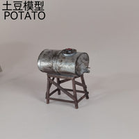土豆模型1/64比例水塔模型 64比例水罐模型