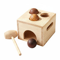 Wooden Shape Sorting Toy Early Learning Wooden Shape Sorter Cube to Gnaw for Activity Time