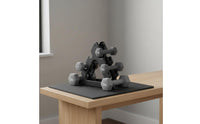 Dumbbell Tree Stand Space-Saving V-Shaped Dumbbell Rack Easy Assembly Vertical Weight Organizer for Office