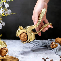 Squirrel Nutcracker Decorative Creature Shaped Nut Opener Food Grade for Holiday