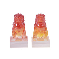 Home Decor Decoration Standing Lion Ornaments Miniature Lion Figurines Indoor Display for Office, Model Room