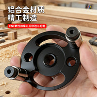 铝合金木工垂直打孔定位器 新款加厚耐磨单孔平面木板打孔定位器