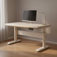 Electric Standing Desk Ergonomic Design Height Adjustable Desk Memory Presets Adjustable Height Workstation for Students, Remote Workers, Study Room