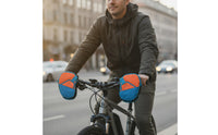 Sun-Shielding Handlebar Covers with Mesh Breathable Handlebar Muffs Windproof Water-Resistant for Motorcycle Riding