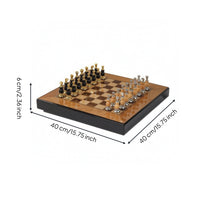 Chess Set with Drawers Glossy Chess Board with Drawers Ornate Chessboard for Collectors