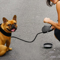 Dog Bottle Leash Combo Watertight Pet Gear Wear Resistant for Outdoor