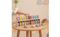 Wooden Memory Game with Tray Educational Wooden Memory Matching Game