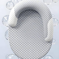 Oval Pet Cooling Mat Dotted Feline Dog Sleeping Pad Low-Height