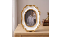 Oval Picture Frame Ornate Oval Photo Frame Carved for Desk