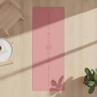 Wear-Resistant Exercise Mat Resilient Non-Slip Exercise Mat Wide Cushioned for Yogis