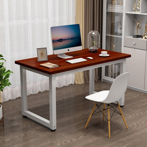 Computer Desk Minimalist Design Simple Office Desk Versatile Study Writing Table for Home Workers, Professionals, Bedroom, Dorm Room